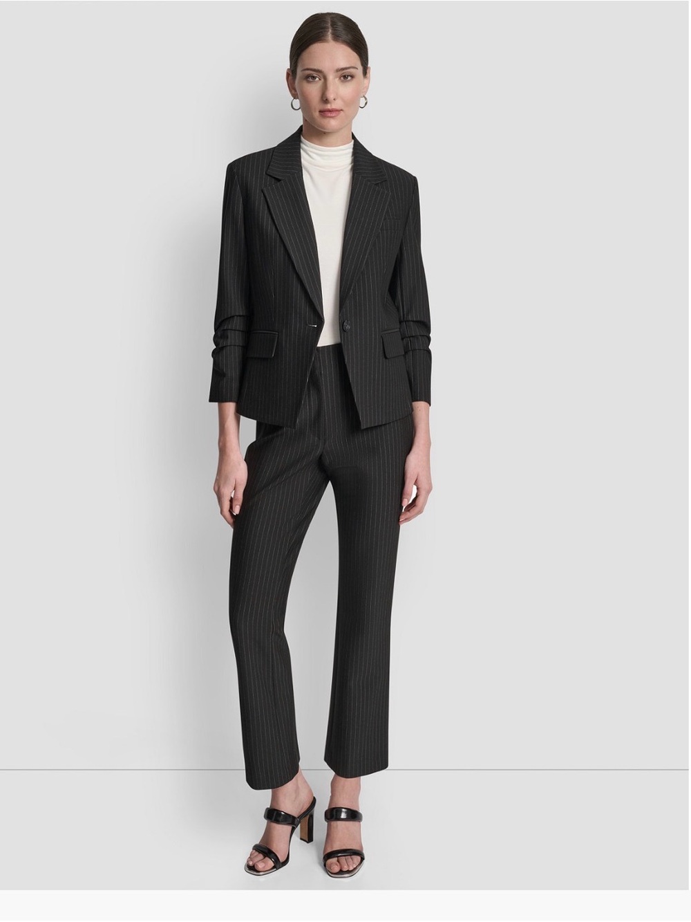 DKNY Tailored Pinstripe Suit